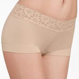 Maidenform Dream Lace Trimmed Nude Boyshort Size 2X